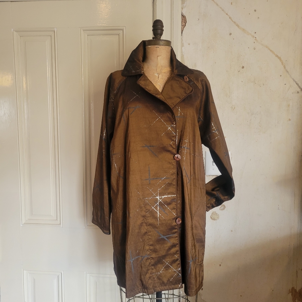 Custom made Reversible Rain Coat